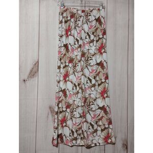 Chico's Pants‎ Ladies Small Palazzo Pink Floral